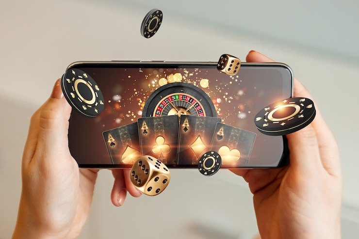 Antarmuka permainan Evolution Gaming di caturwin menampilkan pilihan meja dan kontrol taruhan